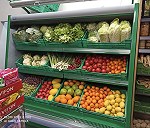 Regał chłodniczy na warzywa jak na zdjęciu