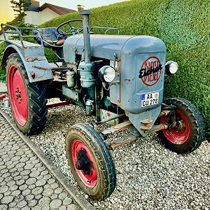 Kleiner Oldtimer Traktor Eicher ED 16/2