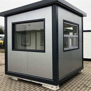 6,24 m² Pförtnercontainer