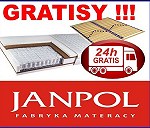 Materac Janpol Erebu Dream 180x200 Extra Gratisy!