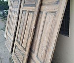 drewniane drzwi 2 sztuki