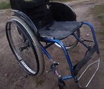 Wózki inwalidzkie składane x 2