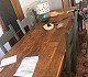 dining table, can be disassembled into 5 parts x 1, dining room chair x 9
